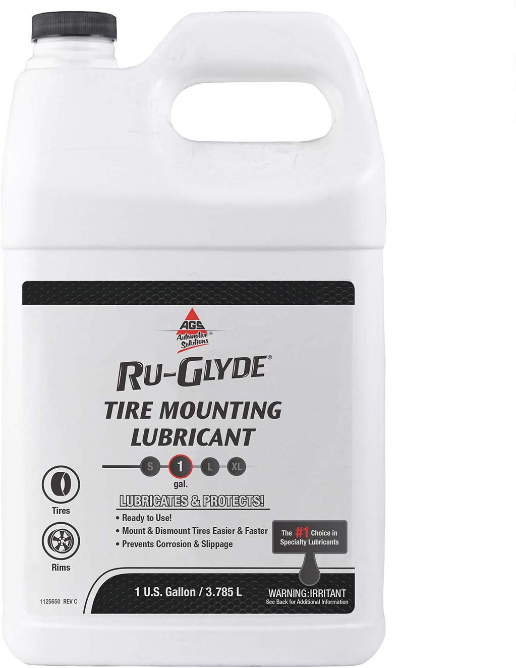 Ru-Glyde Tire Mounting and Rubber Lubricant, Bottle, 1 gal