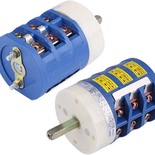 Aramox Forward Reversing Switch, 220V/380V 40A Tire Changer Machine Motor Forward Reverse Switch Turn Table Pedal Switch