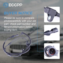 ECCPP Front Left/Right ABS Wheel Speed Sensor Compatible with 2002 2003 2004 2005 Ford Explorer,2003 2004 2005 Lincoln Aviator,2002 2003 2004 2005 Mercury Mountaineer ALS506 Set of 1