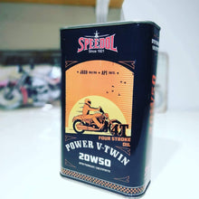 Speedol Power V-Twin 20W-50 Full Synthetic 4T Motorcycle Oil 1.05-Quart (1 Liter) | Four Stroke Esther Technology 100% Synthetic Oil | Premium Tin Packaging | High-Performance Engine Oil