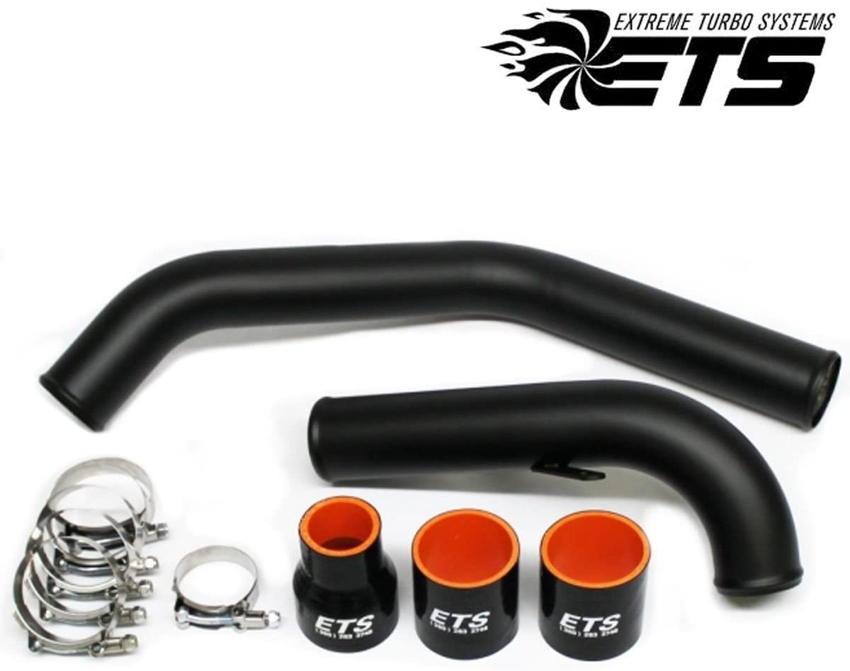 ETS Black Upper Intercooler Piping Kit for 2008+ Mitsubishi Lancer Evolution X / 10