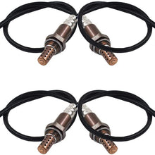 labwork 4pcs O2 Oxygen Sensors for Cadillac SRX Equinox Lacrosse Impala Terrain Outlook