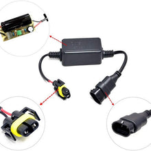 SOCAL-LED 2x A10 H13 9008 EMC Headlight Kit CANBUS HID LED Decoder Anti-Flicker Error Canceller Relay Resistor Adapter