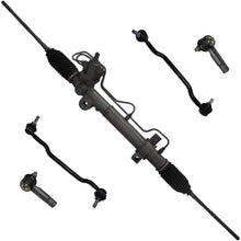 Detroit Axle - 5pc Steering Rack and Pinion, Outer Tie Rods and Sway Bar Links for 2002-2004 Nissan Altima - [2004-2008 Maxima]