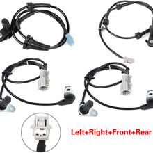 FEIPARTS ALS643 ALS642 Left Right Front Rear Anti-lock Braking System ABS Wheel Speed Sensor Replaces for2003-2009 for Nissan 350Z 2003-2006 for Infiniti G35