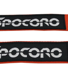 Spocoro SB-0204RD-BK-1 4 Point Racing Safety Harness Buckle with 2" Straps,Red (Pack of 1)