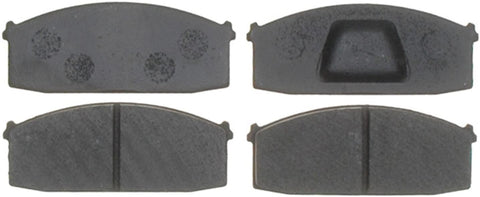 ACDelco 17D187 Professional Organic Front Disc Brake Pad Set