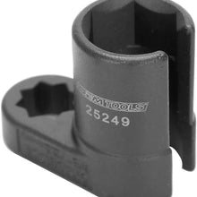 OEMTOOLS 25249 Oxygen Sensor Crowfoot Wrench | Compact, Low Clearance Oxygen Sensor Socket Head with Cutaway Slot to Protect Wires | 1/2 Inch Drive & 22 mm 6 Point Offset | 1981 & Newer Automobiles