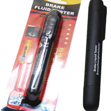 Pocket Brake Fluid Tester Brake Fluid Liquid Tester Pen With 5 LED Indicator Calibrate for DOT3 DOT4 Brake Fluid