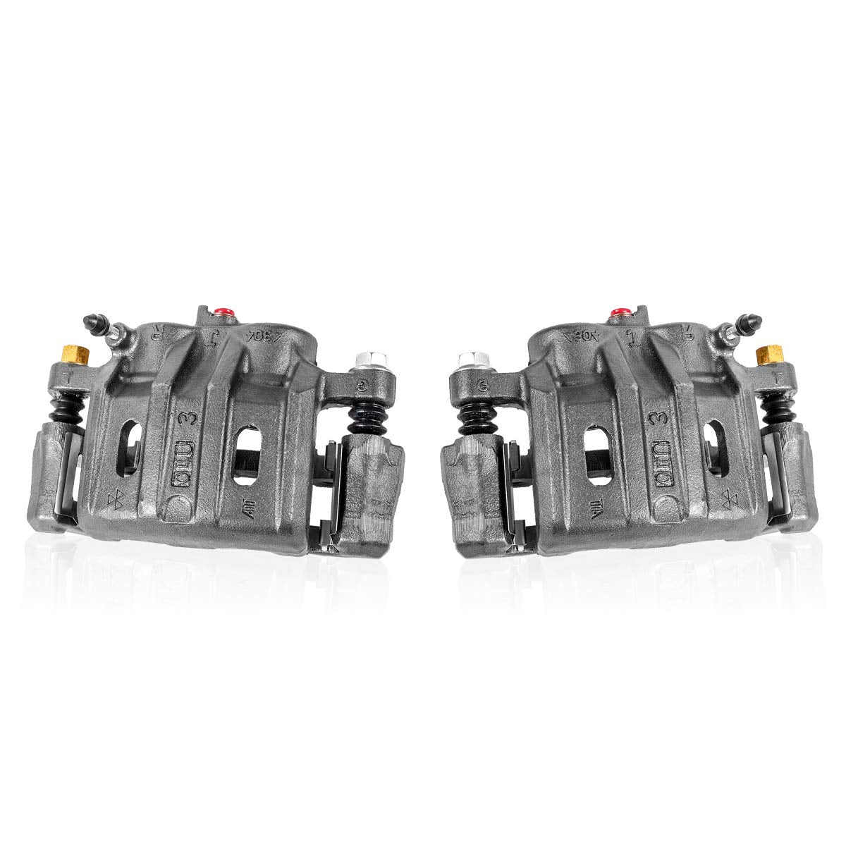 CCK05385 [2] FRONT Premium OEM Brake Calipers + Hardware [fit 1995-2002 Toyota 4Runner w/297mm (11.69