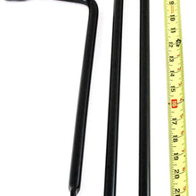 Red Hound Auto 2002-2009 Compatible with Chevy Trailblazer Lug Wrench New Tire Tool Replacement Kit for Spare Jack