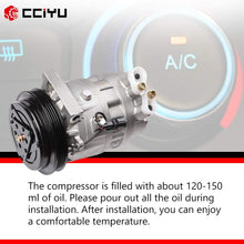cciyu Air Conditioning Compressor for Infiniti FX35 2003-2008 CO 11149RW Auto Repair Compressors Assembly
