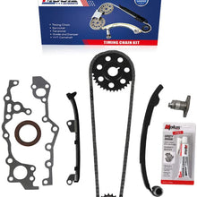 MOCA Timing Chain Set for 1997 1998 1999 2001 2002 2003 2004 Toyota Tacoma 2.4L L4 DOHC 16V Engine Code"2RZ-FE"