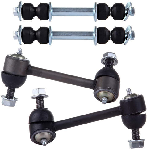 ECCPP Sway Bar Link Kit 2008 2009 for Chevrolet Trailblazer for GMC Envoy - Front Sway Bar End Links Rear Sway Bar End Links Rear Sway Bar End Links