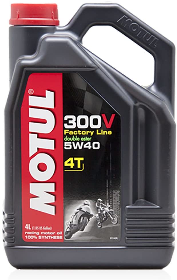 Motul 300V Synthetic Motor Oil - 5W40 - 4L. 836041