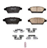 Power Stop 17-1161, Z17 Rear Ceramic Brake Pads with Hardware