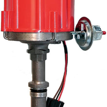 Proform 67088 Vacuum Advance HEI Distributor with Steel Gear and Red Cap for Buick 215-350