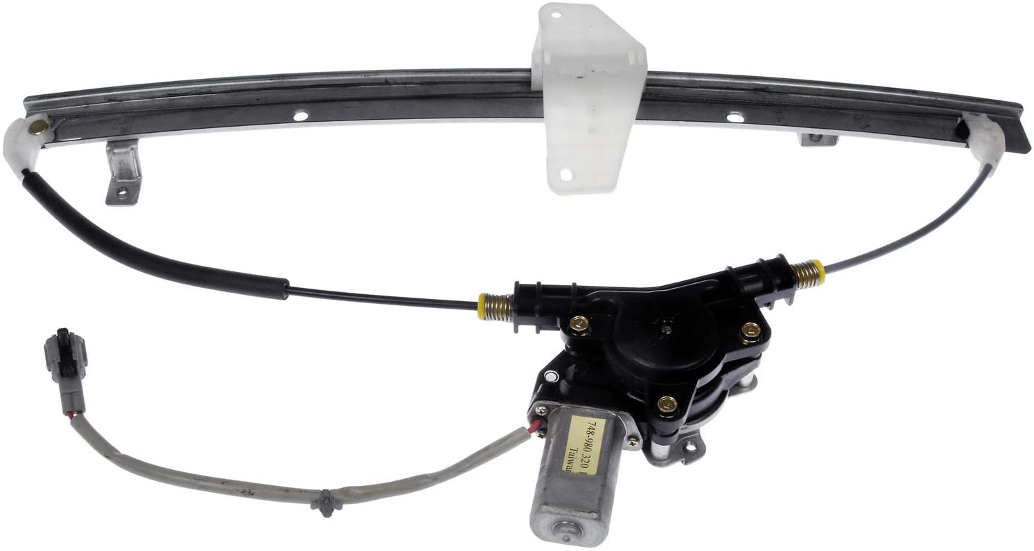 Dorman 748-980 Rear Driver Side Power Window Motor and Regulator Assembly for Select Nissan Models