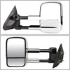 DNA Motoring TWM-002-T111-CH+DM-074 Pair of Towing Side Mirrors + Blind Spot Mirrors