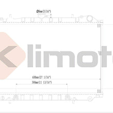 Klimoto Radiator | fits Nissan Maxima 1989-1994 300ZX 1989-1996 3.0L V6 | Replaces 040876422087 1R220892208-SS 2141030P00 2141030P10