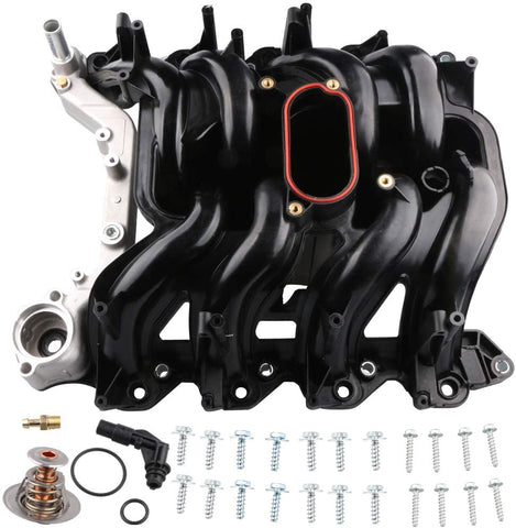 MOSTPLUS 615-188 Upper Intake Manifold w/Gaskets Compatible for Ford F250 F350 E150 E250 E350 E450 5.4L V8