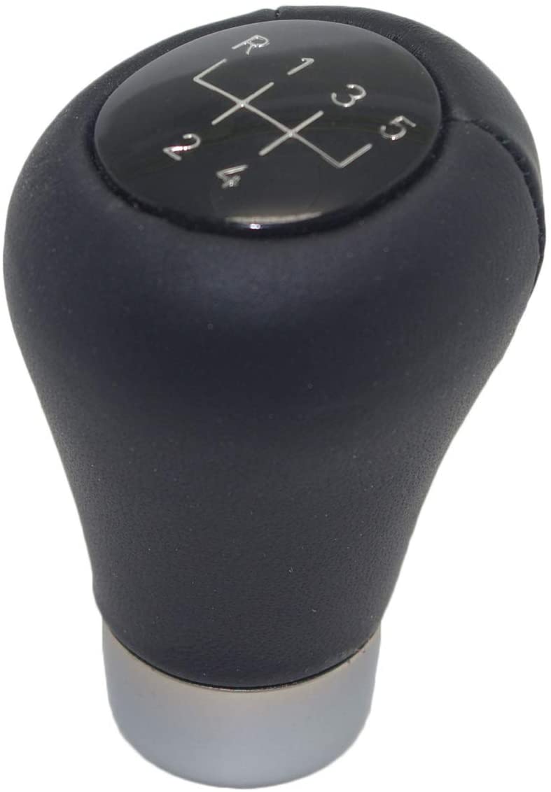 Pursuestar Leather 5 Speed Manual Short Shift Knob for BMW 1 3 5 6 Series E30 E32 E34 E36 E38 E39 E46 E53 E60 E63 E83 E84 E90 E91 E92