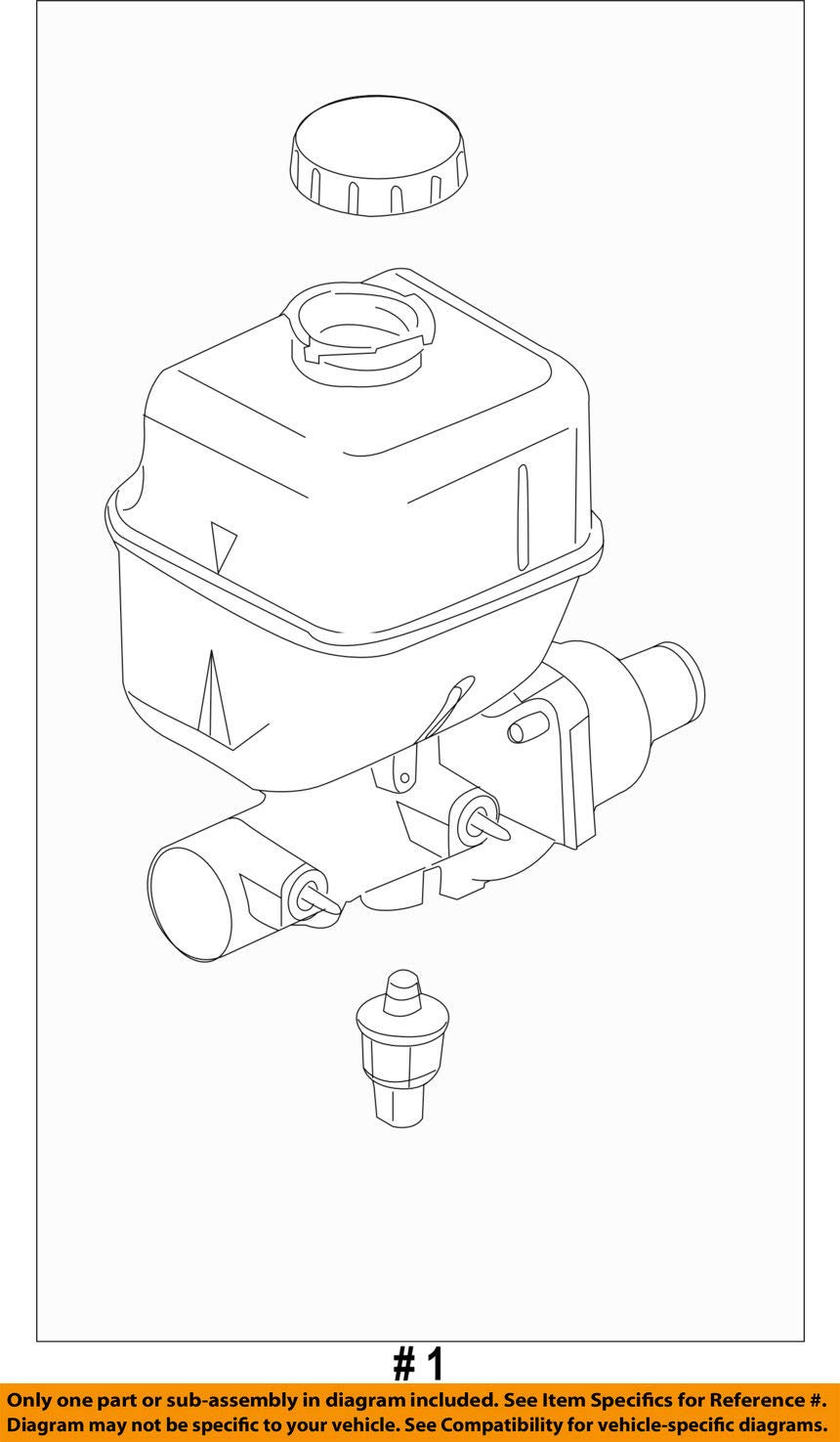 Ford BC3Z-2140-C, Brake Master Cylinder