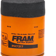 FRAM Ultra Synthetic Automotive Replacement Oil Filter, Designed for Synthetic Oil Changes Lasting up to 20k Miles, XG7317 with SureGrip (Pack of 1)