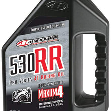 Maxima (91901) 530RR 5W-30 Synthetic 4T Road Racing Motorcycle Engine Oil - 1 Liter Bottle