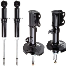 ANPART Full Set of Shock Front Rear Auto Shock Absorbers Fits 2003-2008 for Toyota Corolla with 334450 334451 344612
