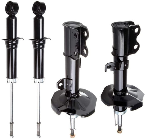 ANPART Full Set of Shock Front Rear Auto Shock Absorbers Fits 2003-2008 for Toyota Corolla with 334450 334451 344612