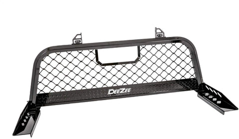 Dee Zee DZ95070RB Gloss Black Aluminum Mesh Cab Rack