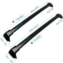 DOCAS Roof Rack Luggage Rack Cross Bar Roof Bars for 2012 2013 2014 2015 2016 Honda CRV C-RV Aluminum