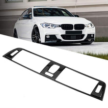 Qiilu Console Air Vent Cover Trim Carbon Fiber Central Control Panel Air Conditioning Outlet Vent Covers Frame for BMW 3 Series F30 2013 2014 2015 2016 2017 2018