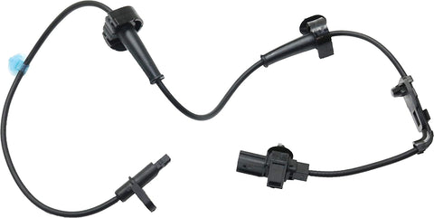 Front ABS Speed Sensor Compatible with 2012-2013 Honda Civic 2 Male Terminals, Blade-Type, Driver Side