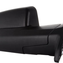 QUALINSIST Tow Mirrors Fit for 2009-2010 Dodge Ram 1500 2011-2016 Ram 1500 2500 3500 Towing Mirrors With Power Adjusted Heated Turn Signal Puddle Light Black Housing 2PCS LH and RH Side