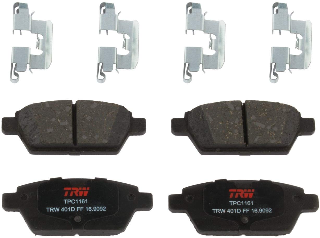 TRW TPC1161 Premium Ceramic Rear Disc Brake Pad Set
