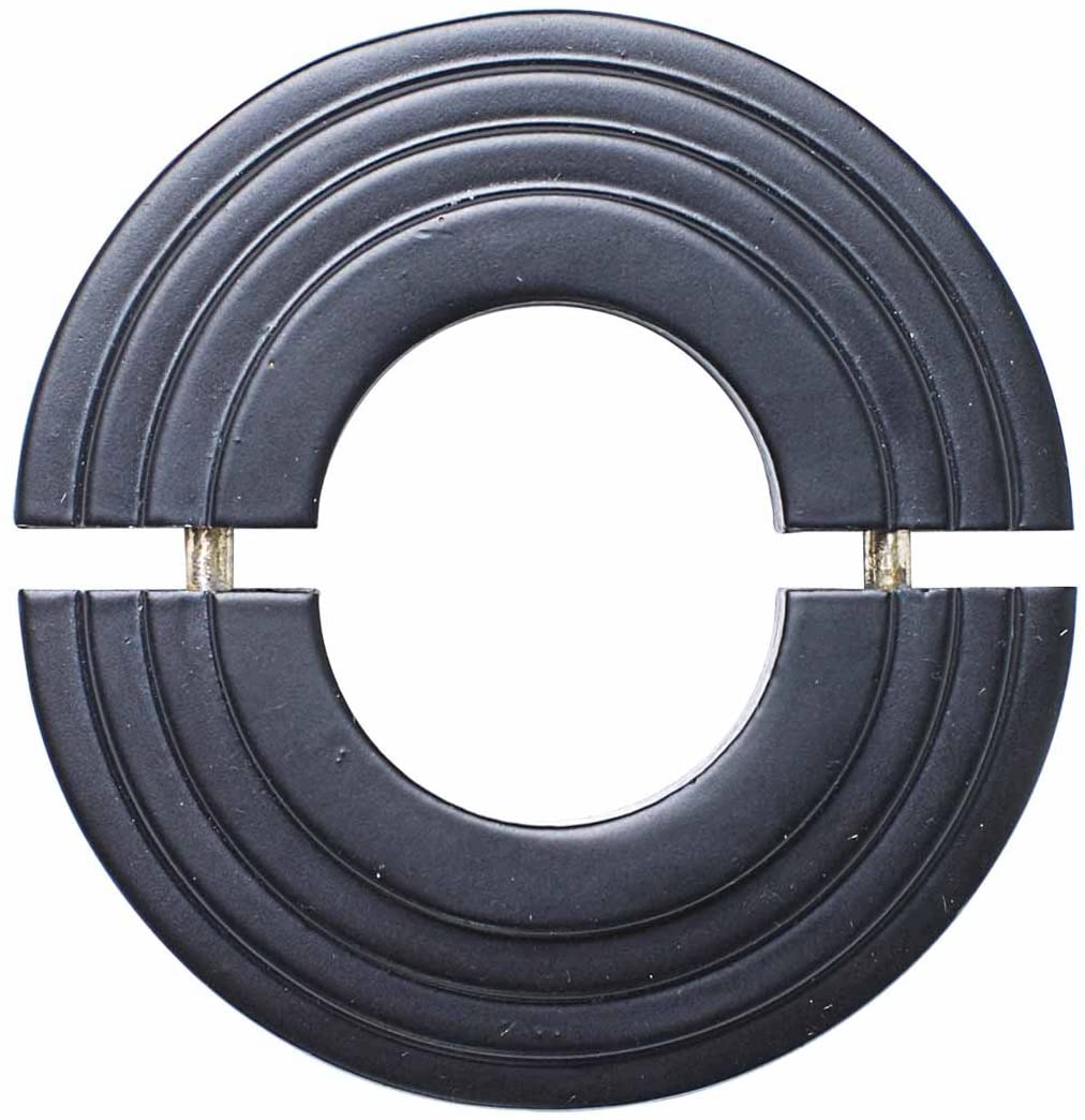 Radiator Flange Black Aluminum Escutcheon 1 11/16'' ID | Renovator's Supply