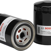 Bosch 3311 Premium FILTECH Oil Filter for Select Chevrolet, Toyota, and Pontiac + More,Black