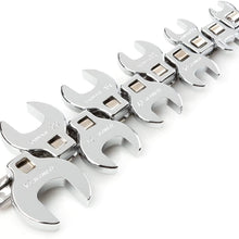 TEKTON 3/8 Inch Drive Crowfoot Wrench Set, 10-Piece (10-24 mm) | 2580