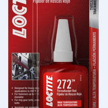 Loctite 492143 Threadlocker 272 High Temperature and High Strength Bottle, Red, 36-ml