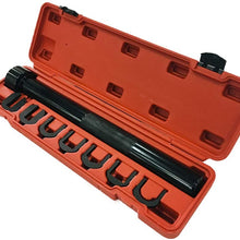 PARTS-DIYER 8PCS Inner Tie Rod End Installer Remover Tool Set Universal Garage Kit