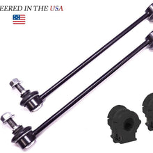Suspension Dudes 4PC Front Stabilizer Sway Bar Links and Front Bushings FITS 2008-2013 Nissan Rogue
