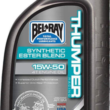 BEL-RAY THUMPER RACING SYN ESTER 4T ENGINE OIL 15W-50 (1L) 99530-B1LW (1)