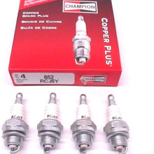 4 Pack Genuine Champion RCJ6Y Spark Plug Copper Plus 852