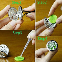 joymiao Car Fragrance Diffuser Vent Clip Car Air Freshener Perfume Aromatherapy Essential Oil Diffuser Stainless Steel Locket Dragonfly