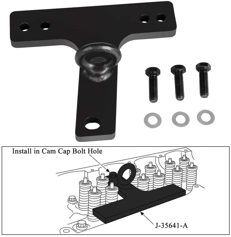 J-35641-A Cylinder Head Lift Bracket Tool Compatible with Detroit Diesel 60 Series Engines