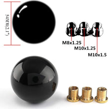 Top10 Racing Shift Knob Adapter kit Universal Car Gear Shifter Lever Round Ball Shape Black