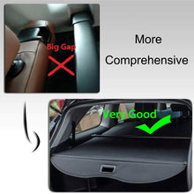 Kaungka Cargo Cover for 13-18 Ford Escape 2019 Cargo Cover Trunk Shielding Shade Black (Updated version:There is no gap between the back seats and the trunk cover)