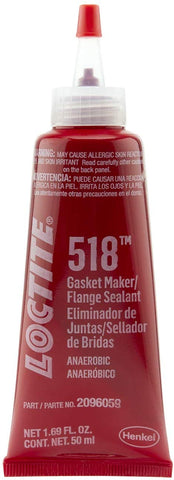 Loctite 2096059 1 Pack Gasket Maker 518 Anaerbc50ml/1.69oz
